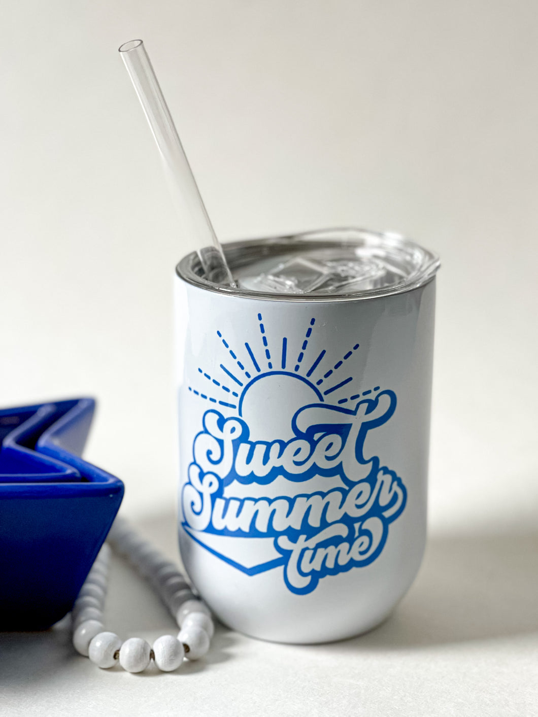 Insulated Tumbler 12oz- Sweet Summertime