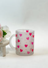 Load image into Gallery viewer, Frosted 11oz Mug- So Many Hearts
